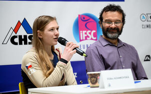 Tisková konference v Jungle sport park