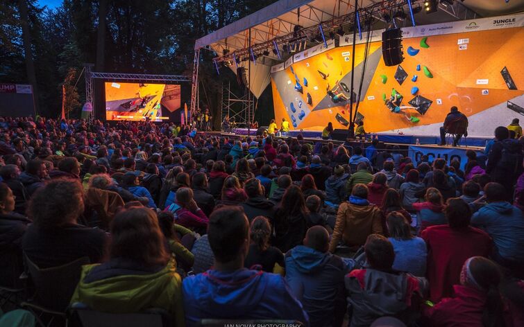 Venkovní stage na ČP v boulderu 2020