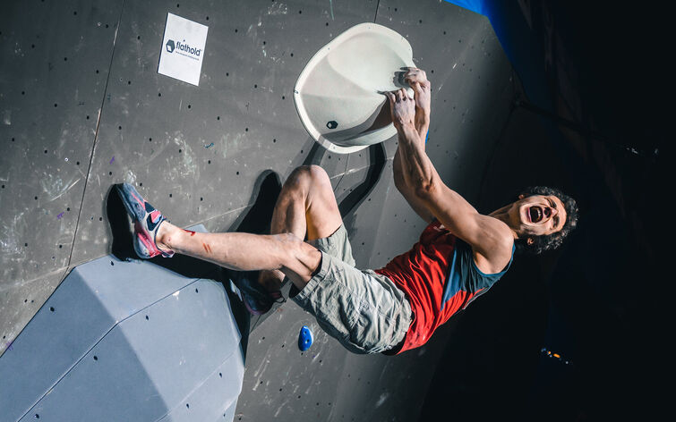 Adam Ondra na SP v boulderu - Meiringen 2022